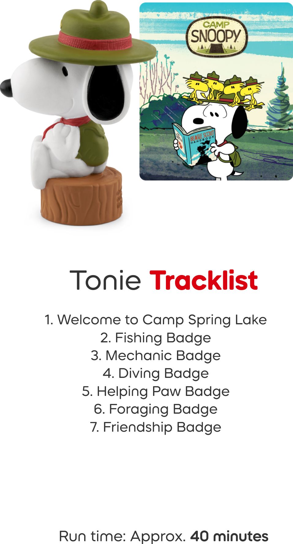 Camp Snoopy Tonie