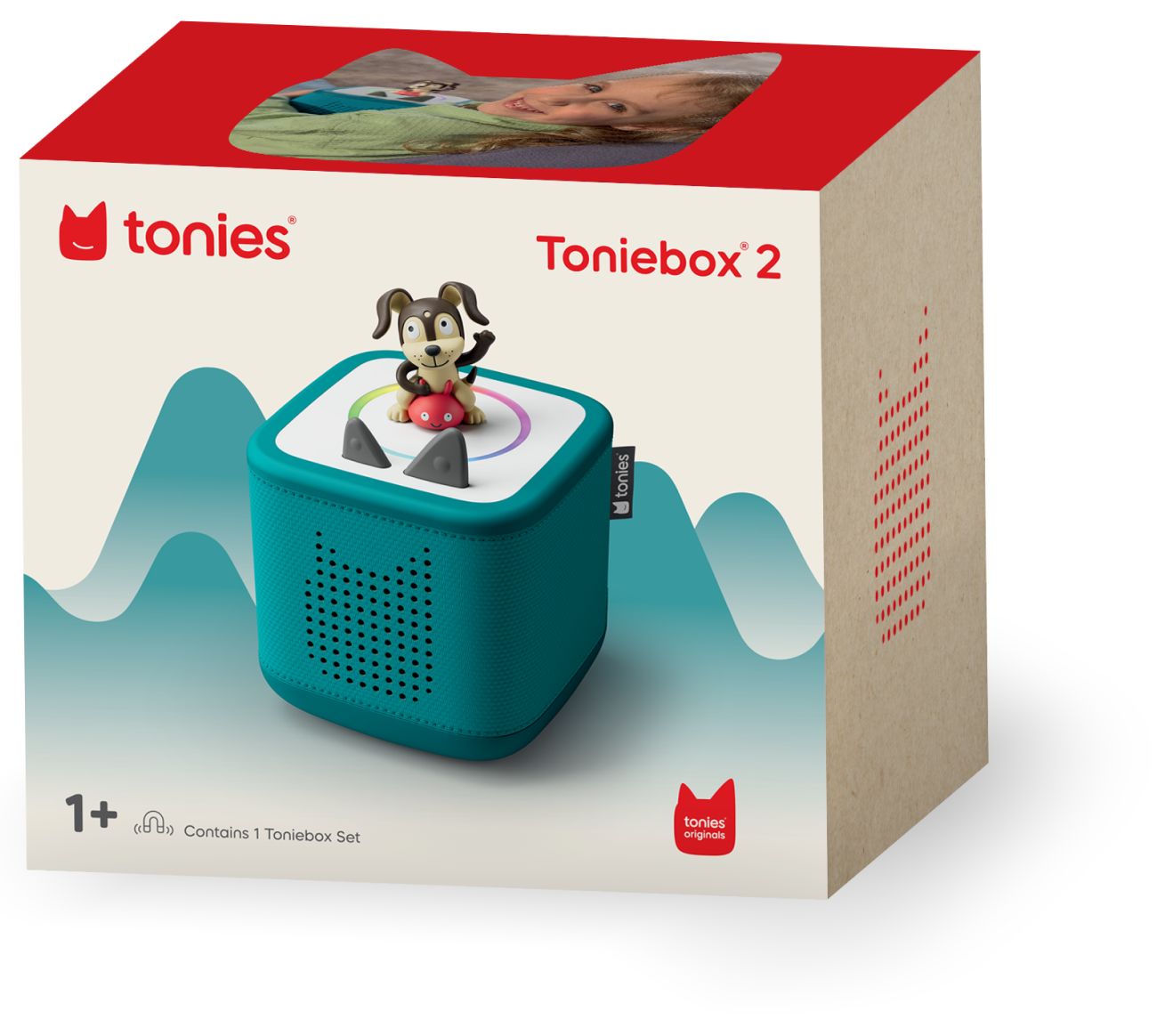 Toniebox 2 Starter Set - Playtime Puppy (Tropical Teal)