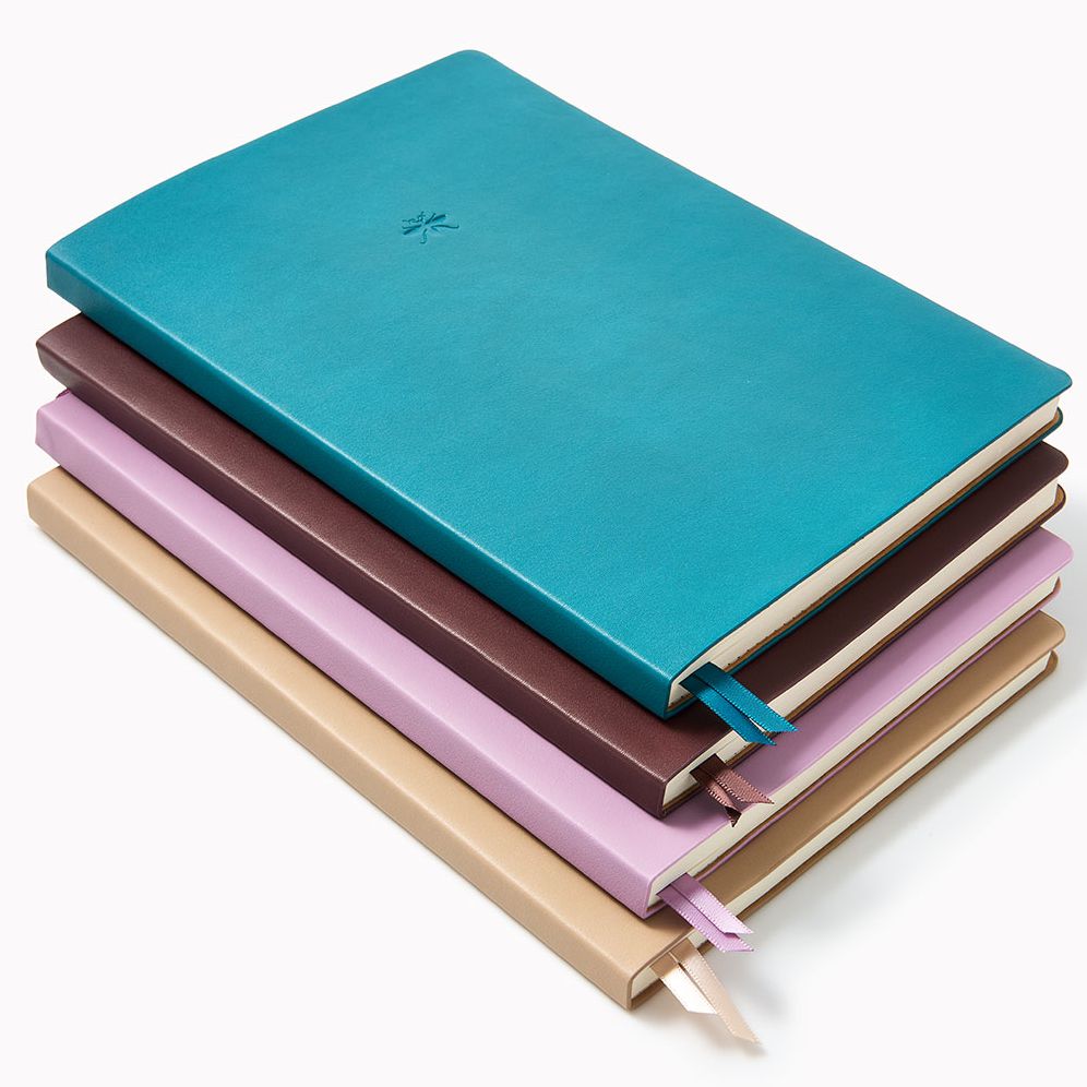 Teal Paper Wasp LG Undated Planner