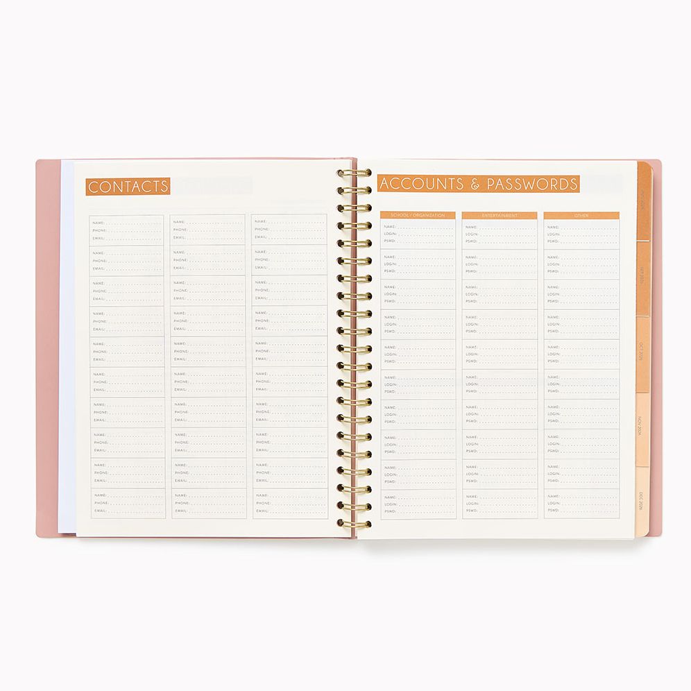 2026-2027 Paper Source Student/Teacher 17-Month Planner