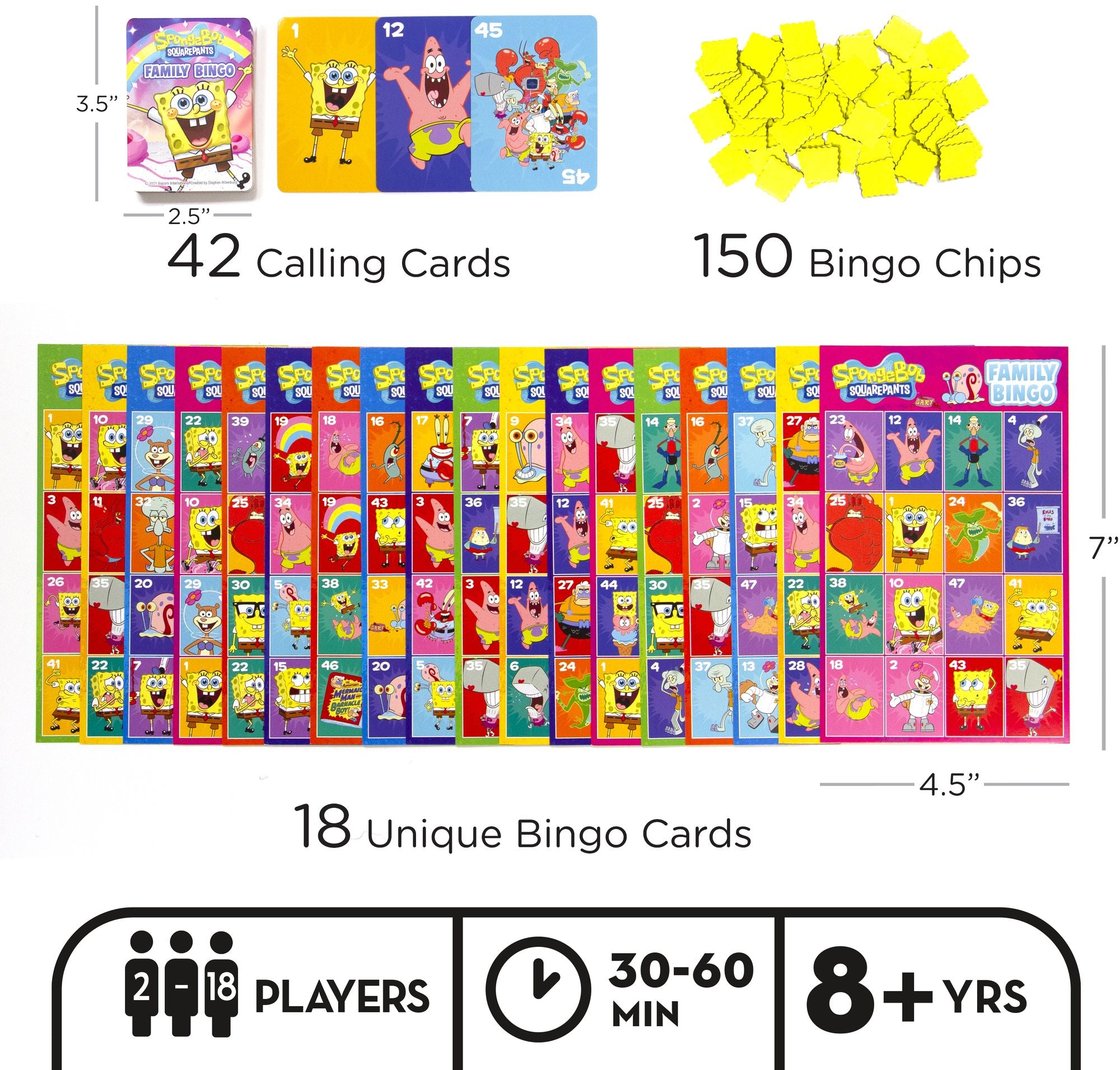 Spongebob Family Bingo