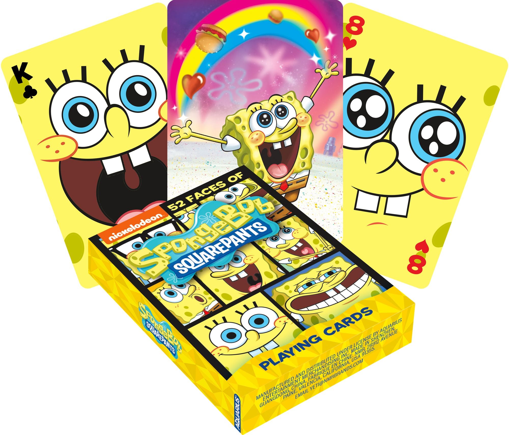 Spongebob Faces Playing Cards