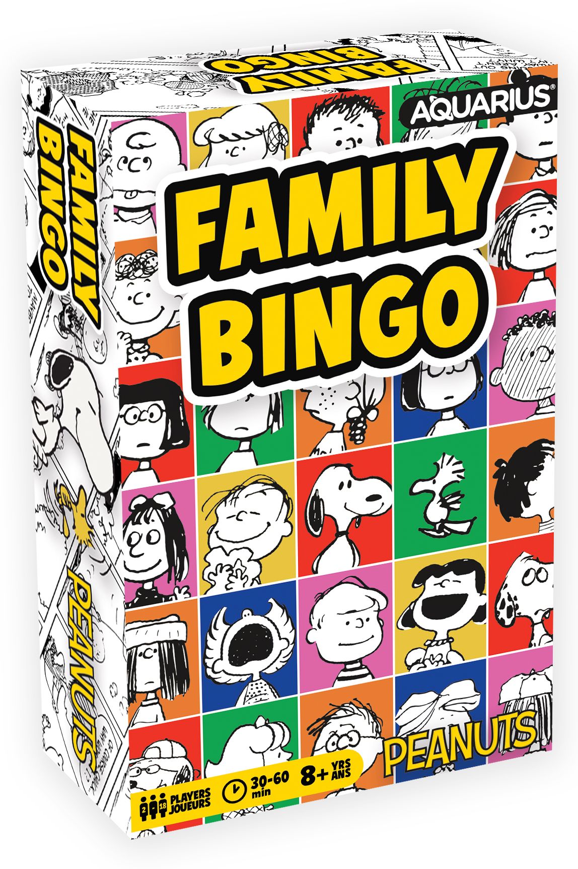 Peanuts 75th Anniversary Family Bingo