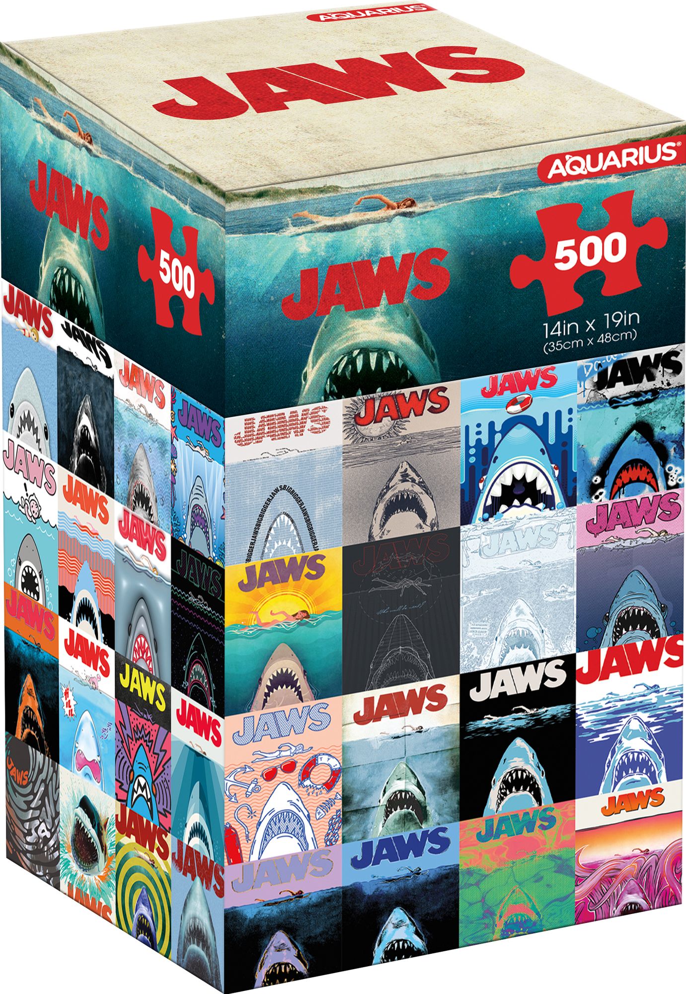 Jaws Poster 500 Piece Puzzle