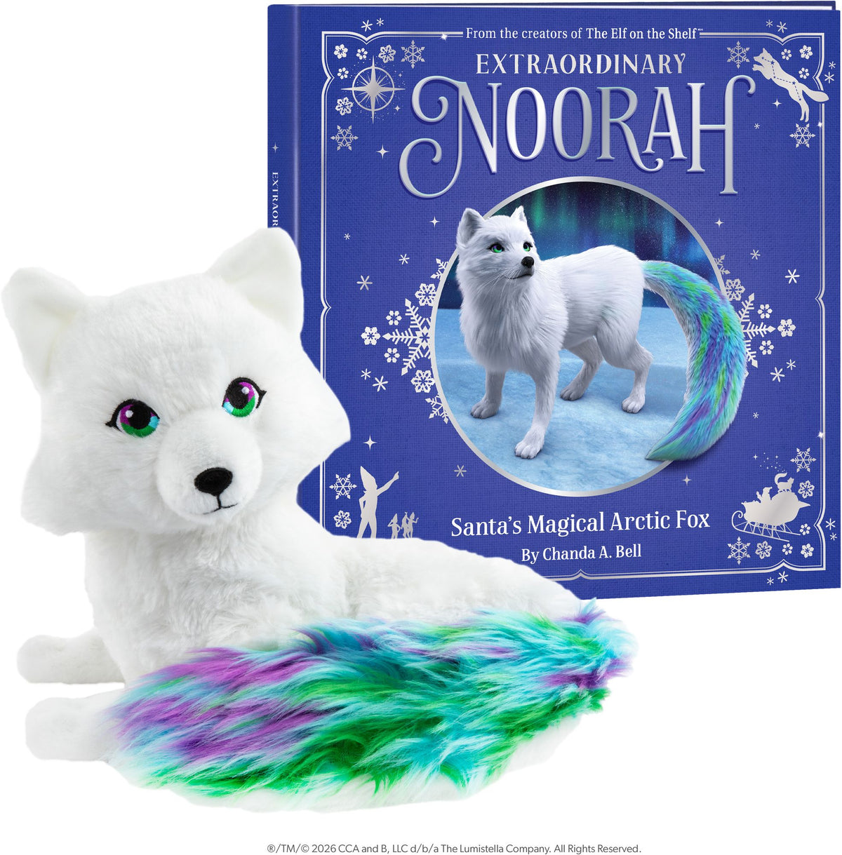 Extraordinary Noorah Magical Arctic Fox Book/Plush