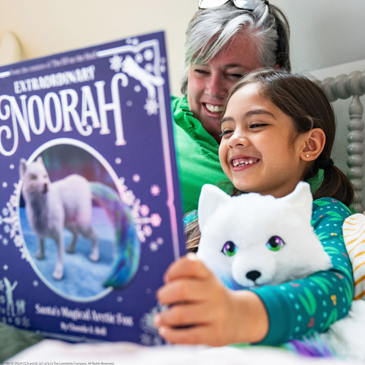 Extraordinary Noorah Magical Arctic Fox Book/Plush