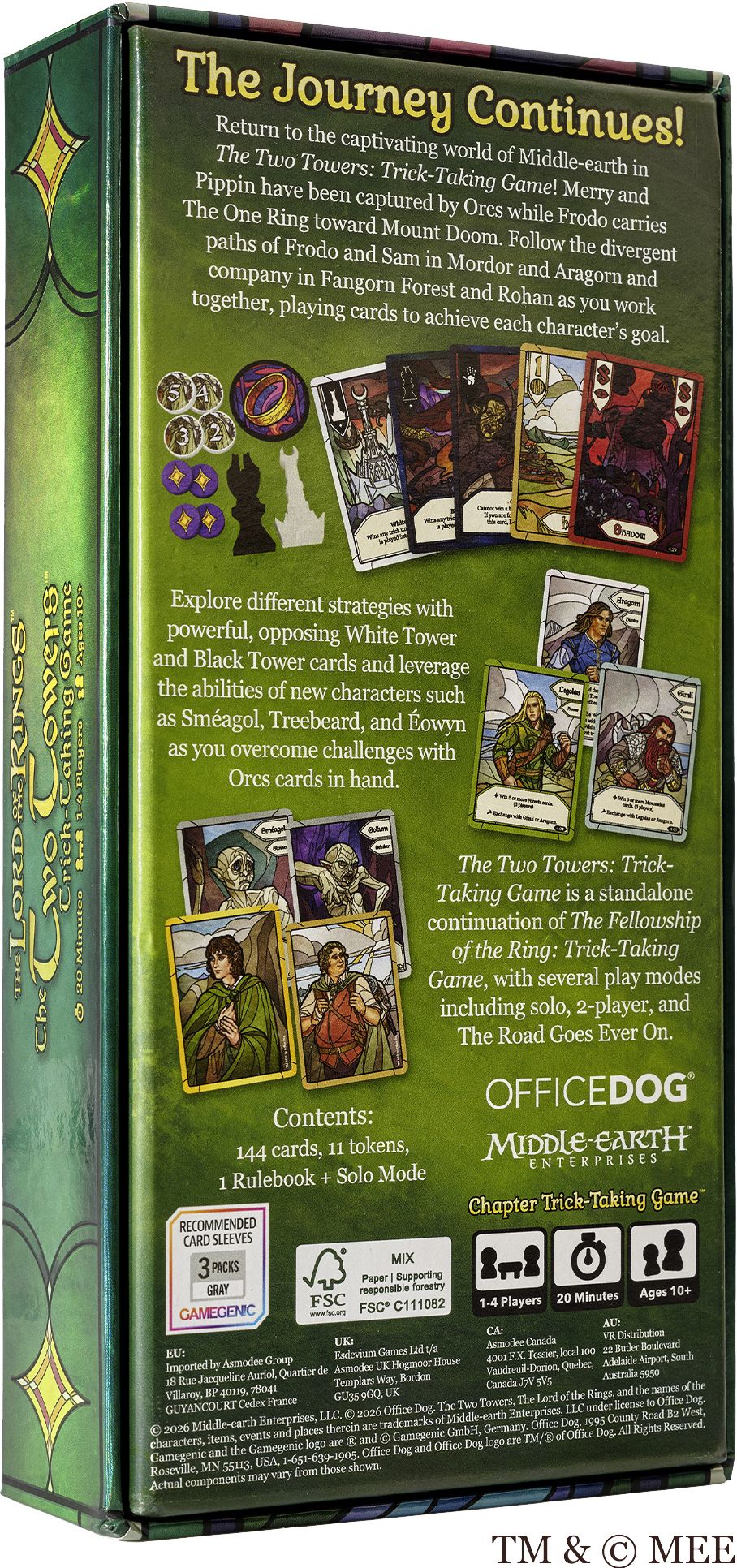 Lord of the Rings: The Two Towers: Trick-Taking Game by Bryan Bornmueller