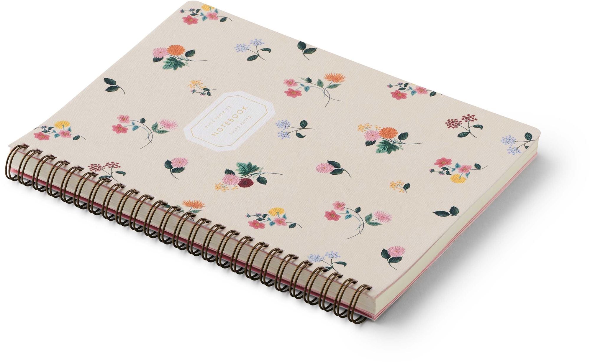 Ditsy Dahlia Spiral Notebook