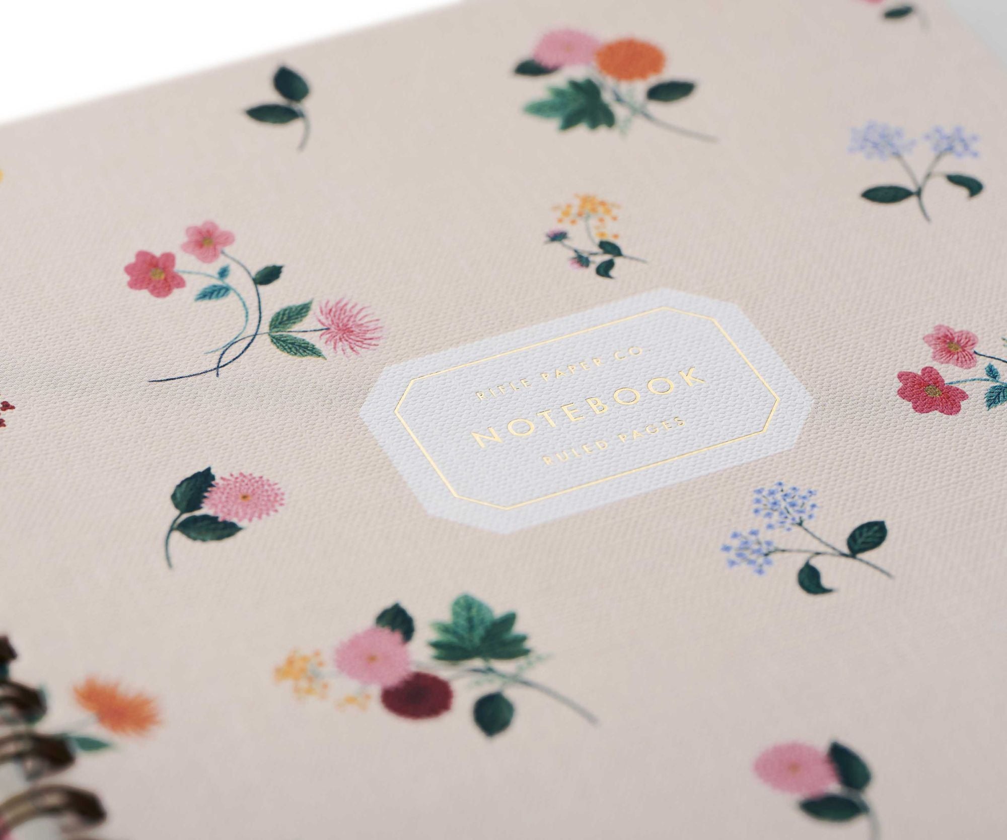 Ditsy Dahlia Spiral Notebook