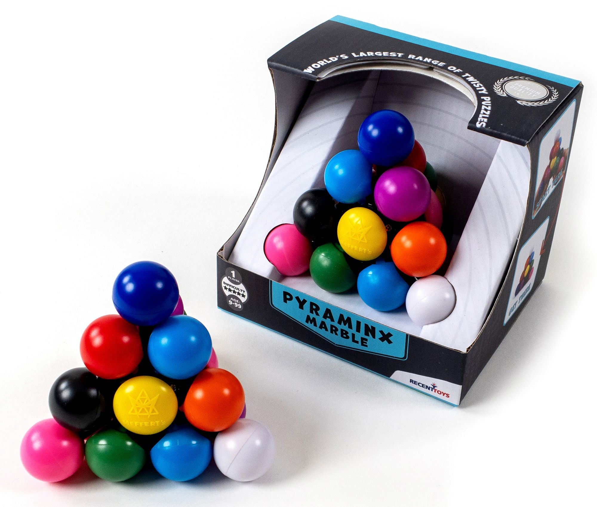 Pyraminx Marble Brainteaser Puzzle