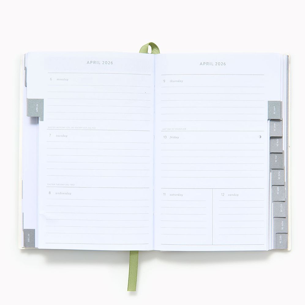 2025-2026 Paper Source Landscapes Weekly Pocket Planner