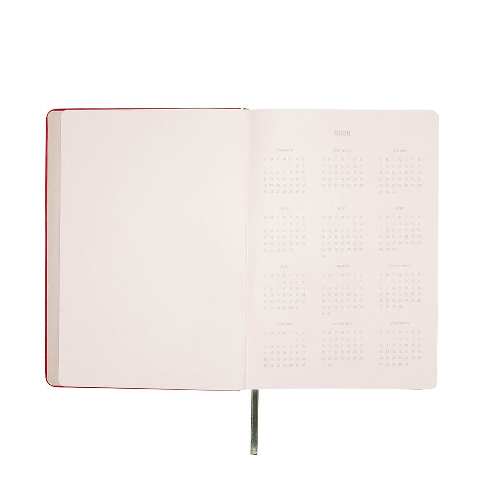 2026 Utility Red Monthly Desk Planner - Exclusive