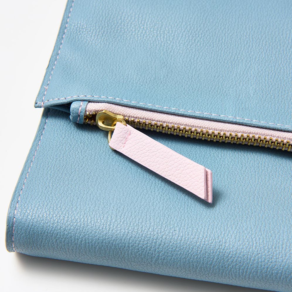 Paper Source A5 Journal Cover Clutch - Slate Blue