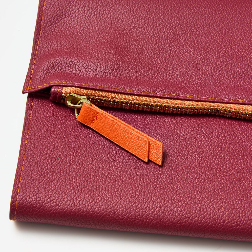 Paper Source A5 Journal Cover Clutch - Dark Berry