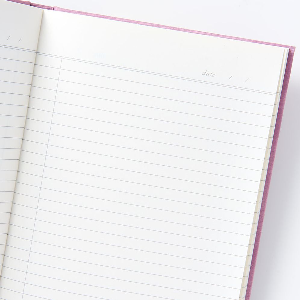 Wisteria Bookcloth Paper Wasp Med Lined Journal