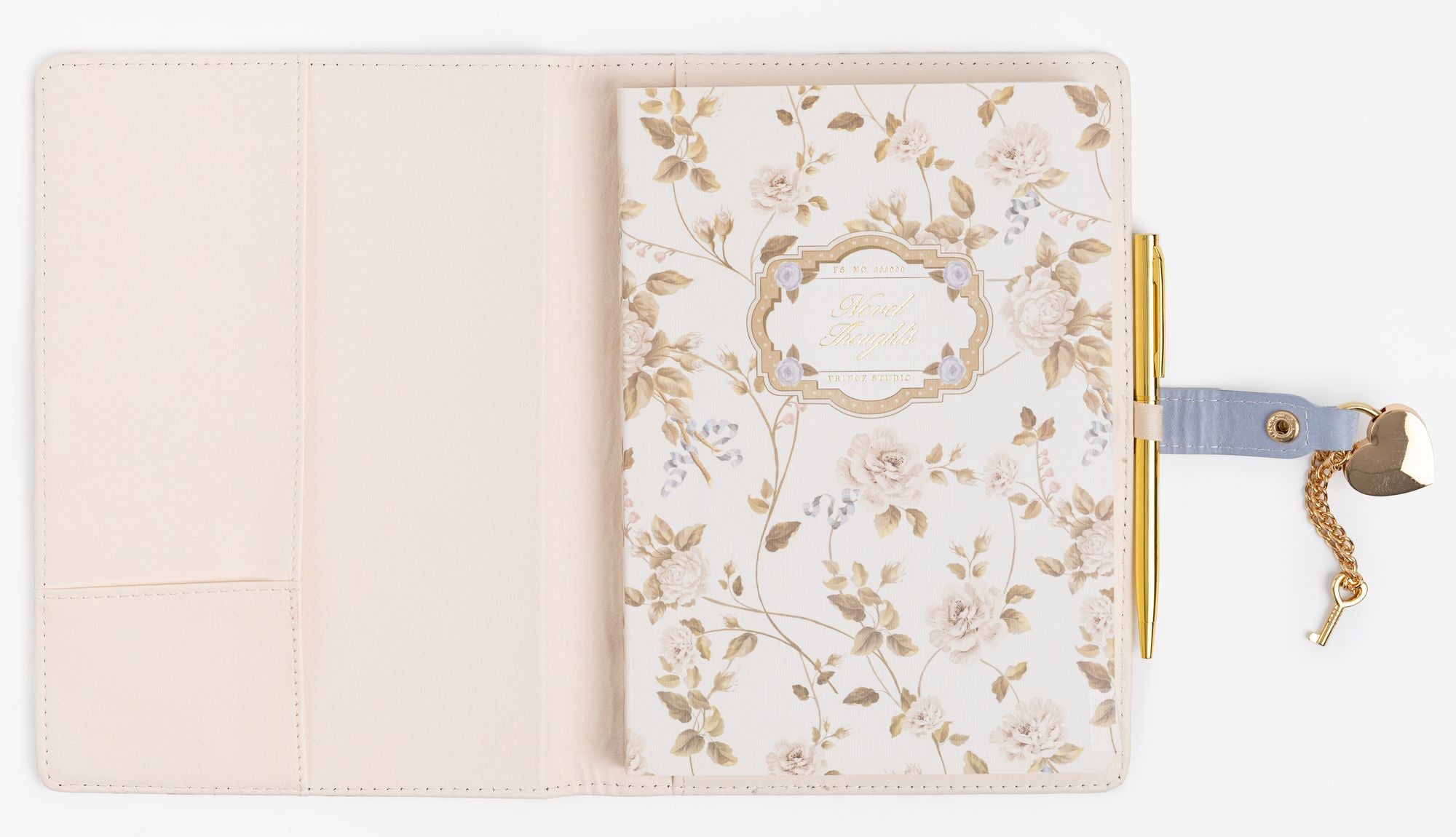 Elizabeth Floral Locket Journal