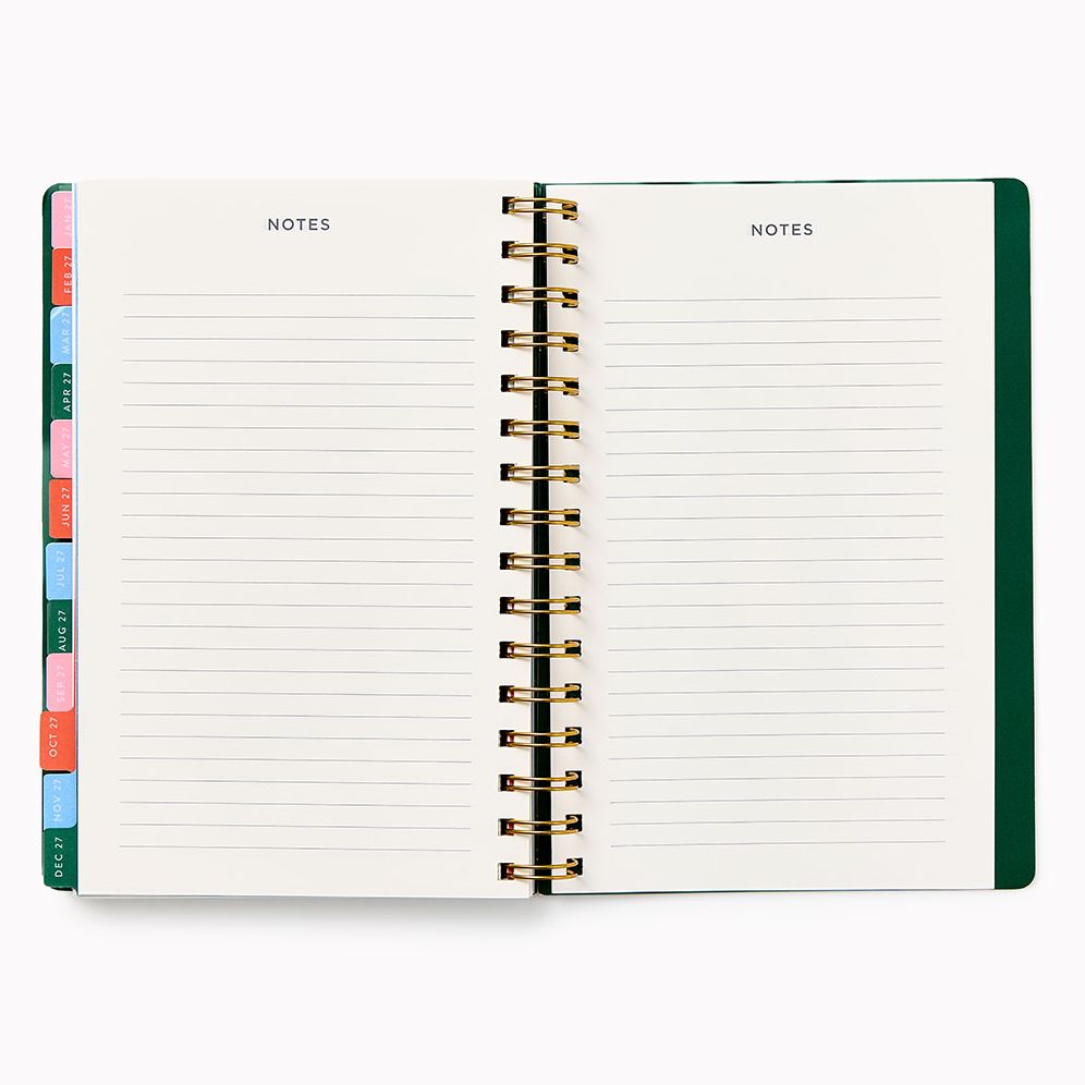 2027 Paper Source Prairie Fields Weekly Desk Planner