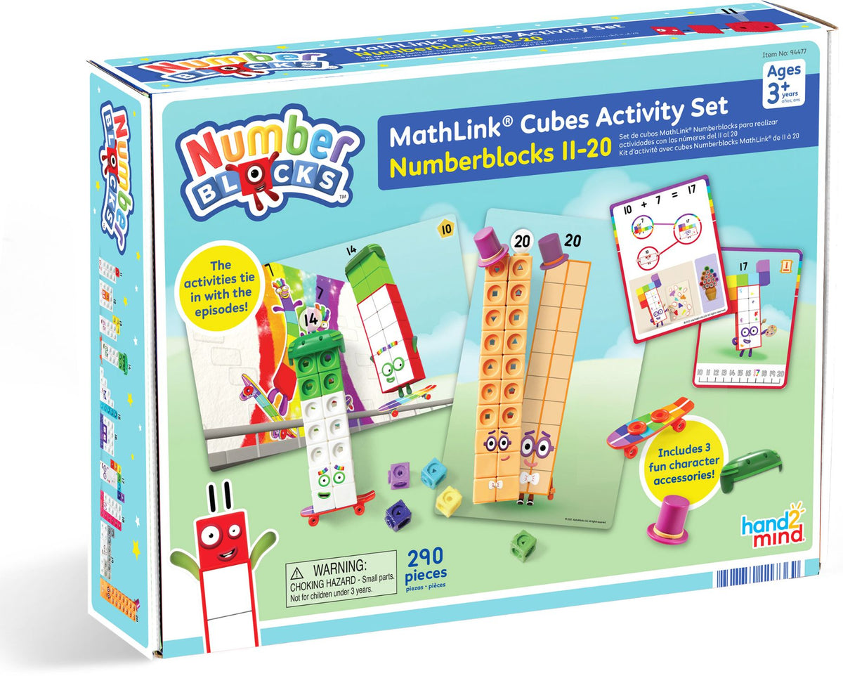 MathLink Cubes Numberblocks 11-20 Set
