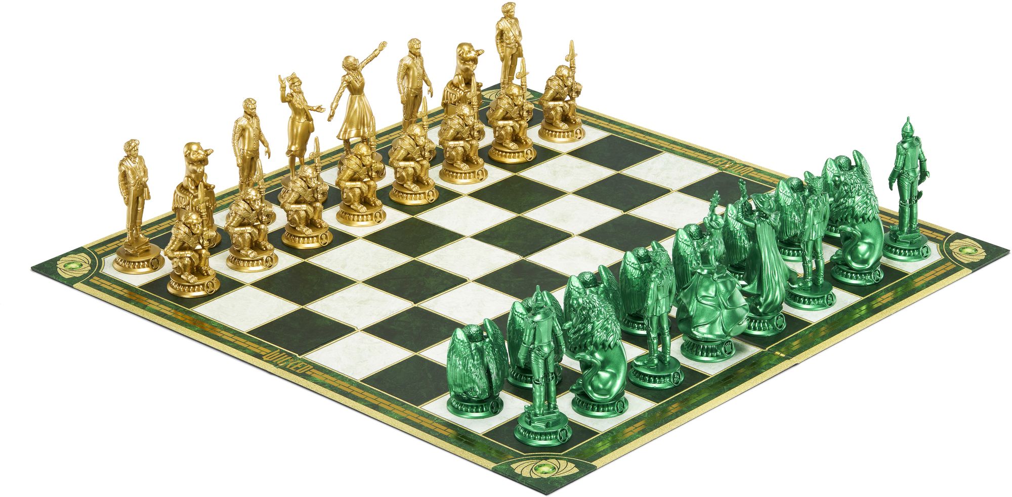 Wicked Chess Set - Shiz vs. Emerald City