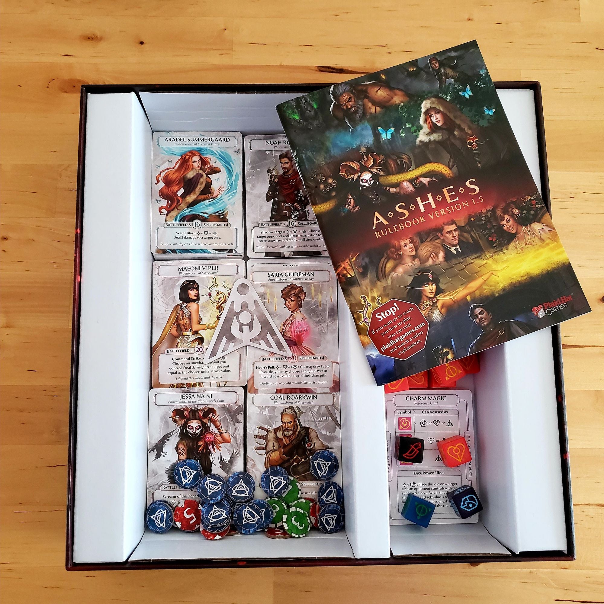 Ashes Reborn Rise of the Phoenixborn Strategy Game