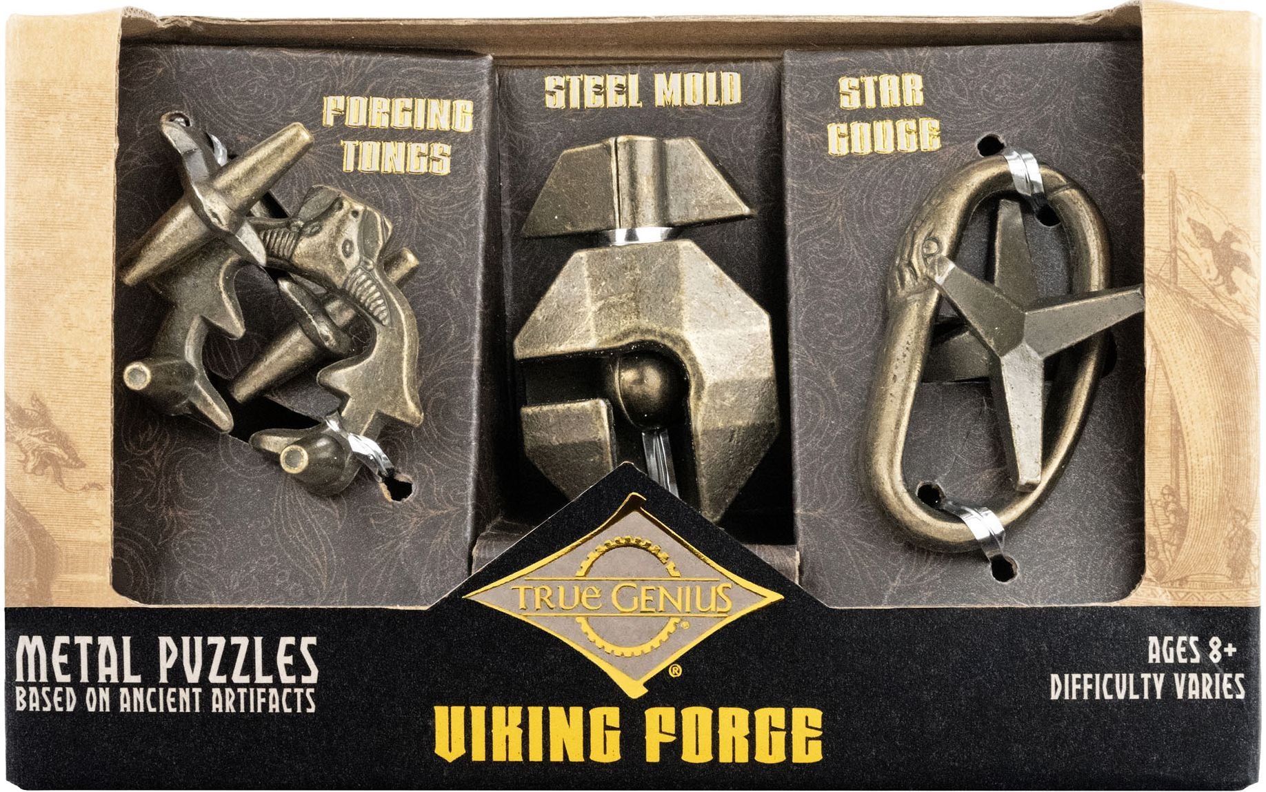 True Genius Viking Forge Brainteaser Puzzle