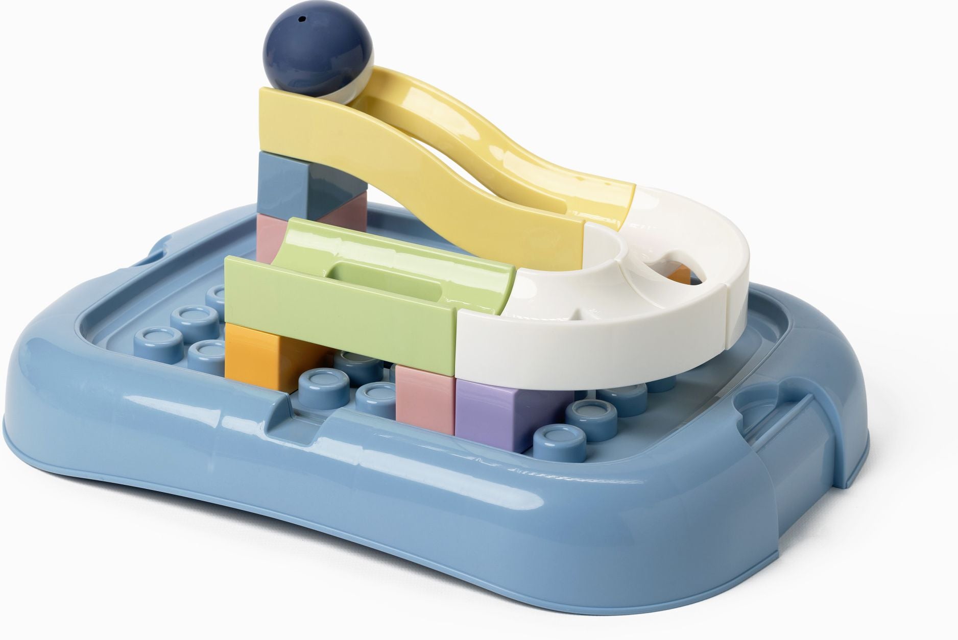 GraviBlocks - 2 in 1 Ball Run and Building Blocks