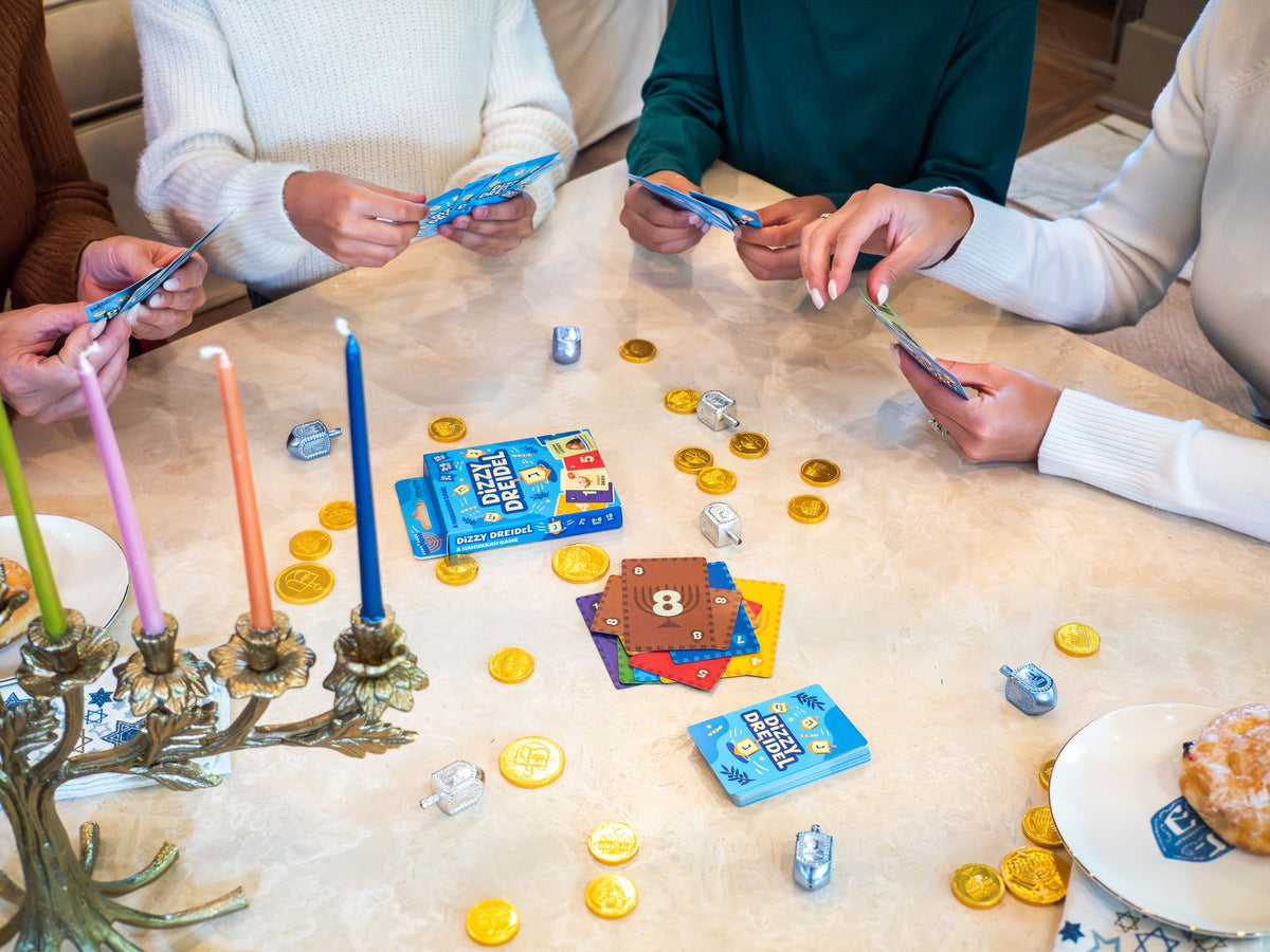 Dizzy Dreidel - A Hanukkah Card Game