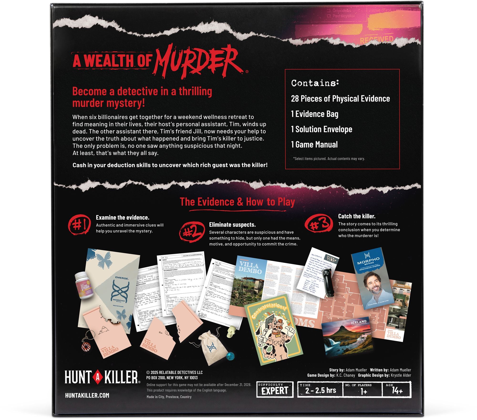 Hunt A Killer Game: Wealth of a Murder