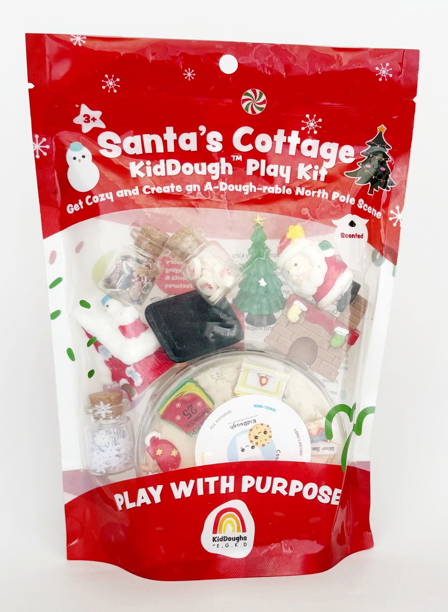 Santa's Cottage KidDough Play Kit