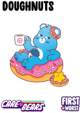 First To Worst Care Bears by Dyce Games