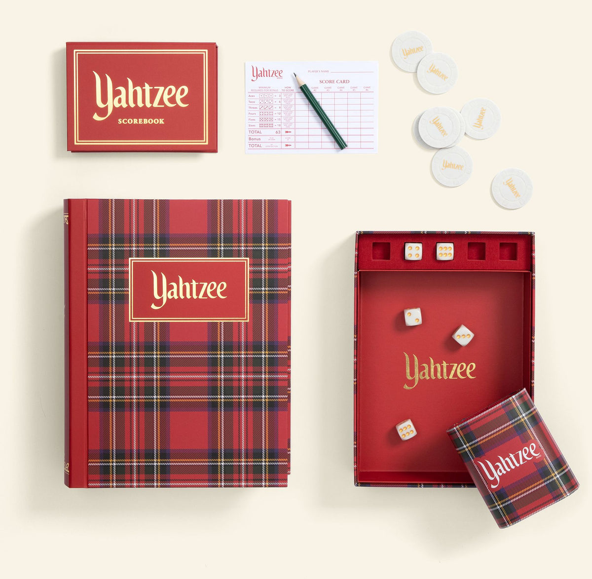 Yahtzee Holiday Bookshelf Edition