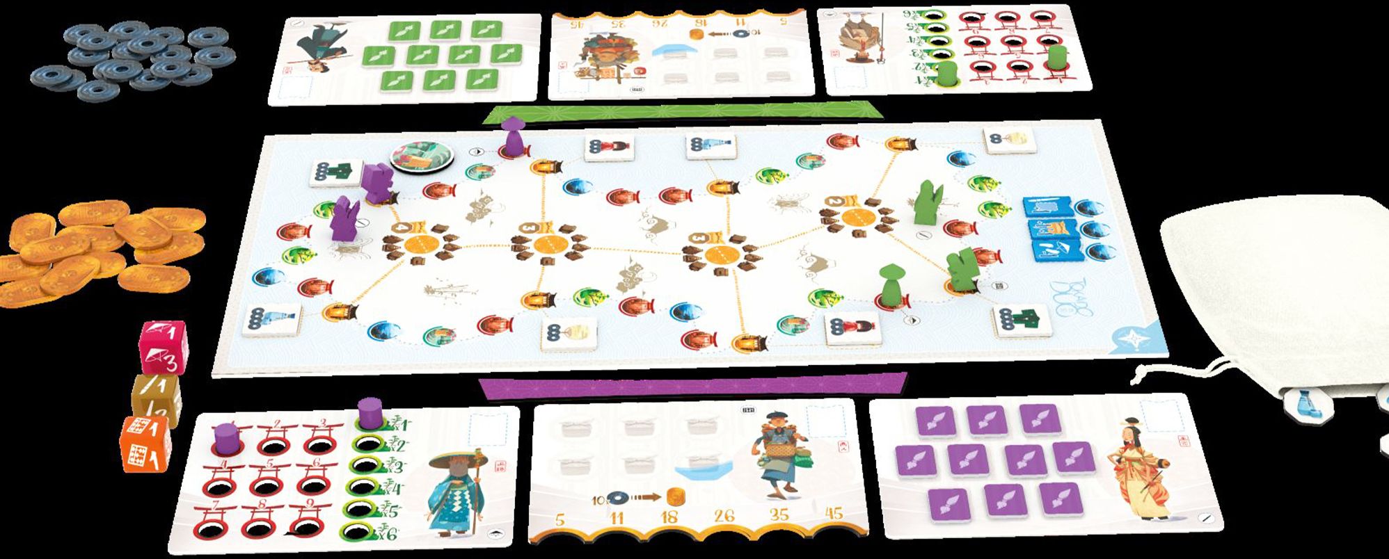 Tokaido Duo by Antoine Bauza