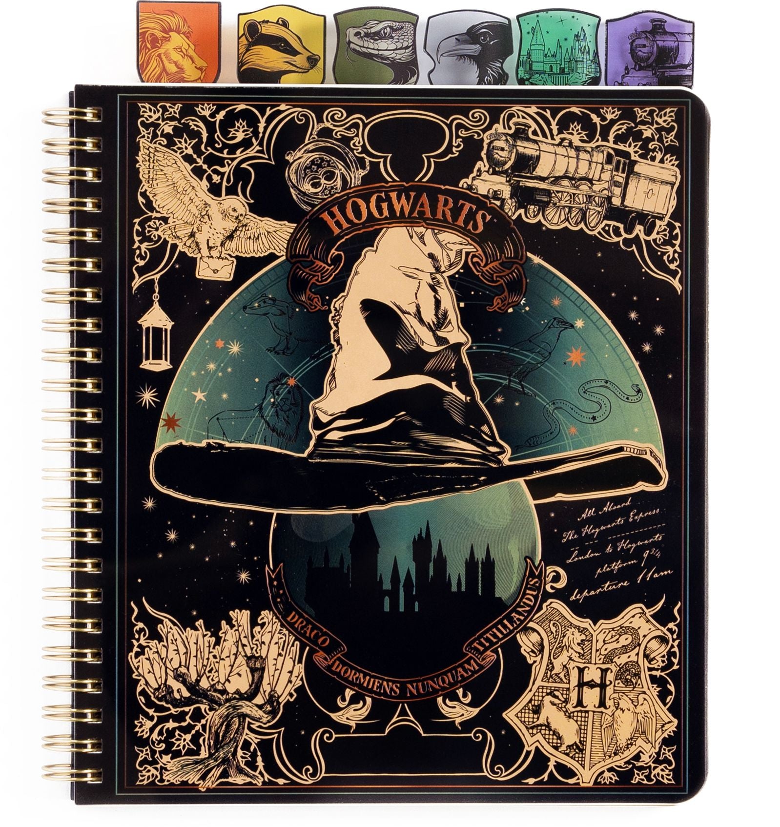 Harry Potter Sorting Hat Tabbed Journal