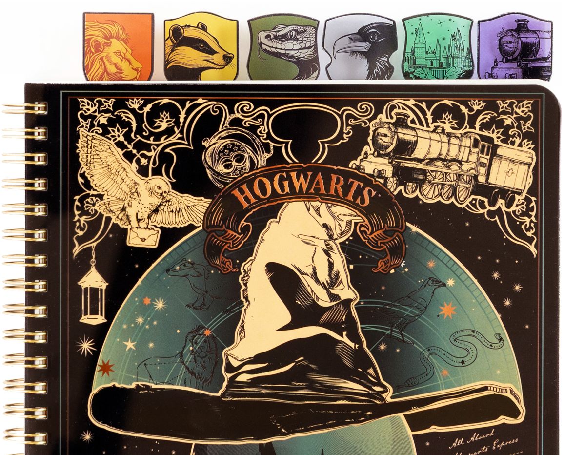 Harry Potter Sorting Hat Tabbed Journal