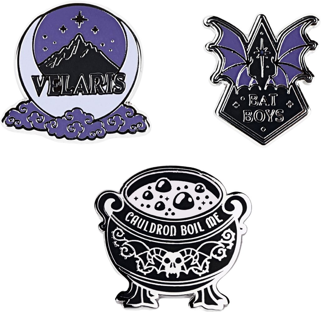 Court of Thorns and Roses Enamel Pin Set ACOTAR