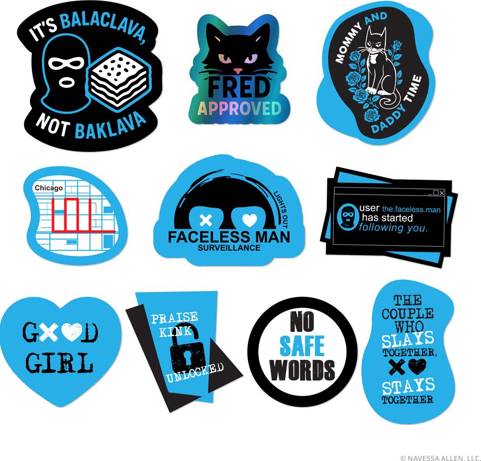 Lights Out Decal Pack 10 Count