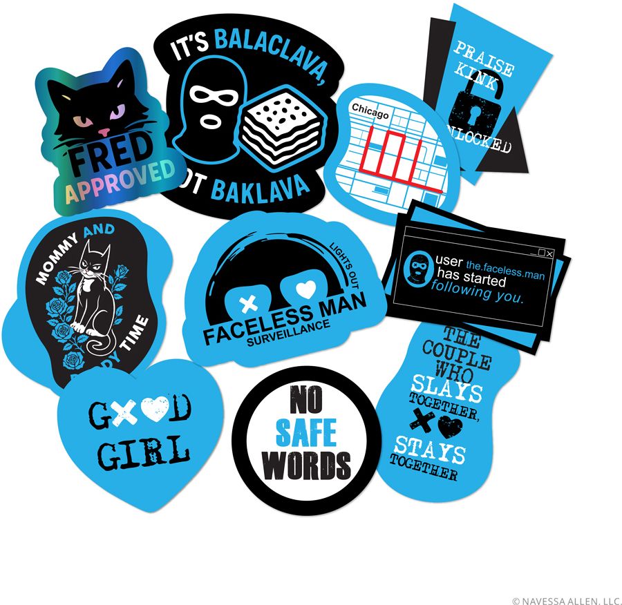 Lights Out Decal Pack 10 Count