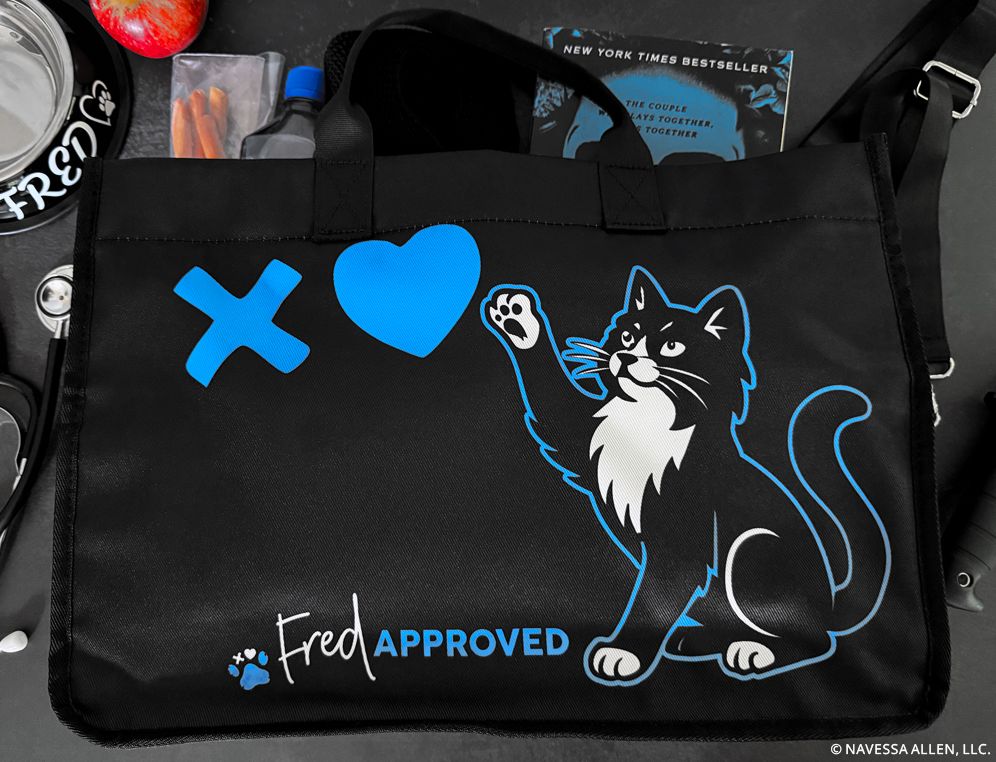 Lights Out Fred Approved Tote Bag