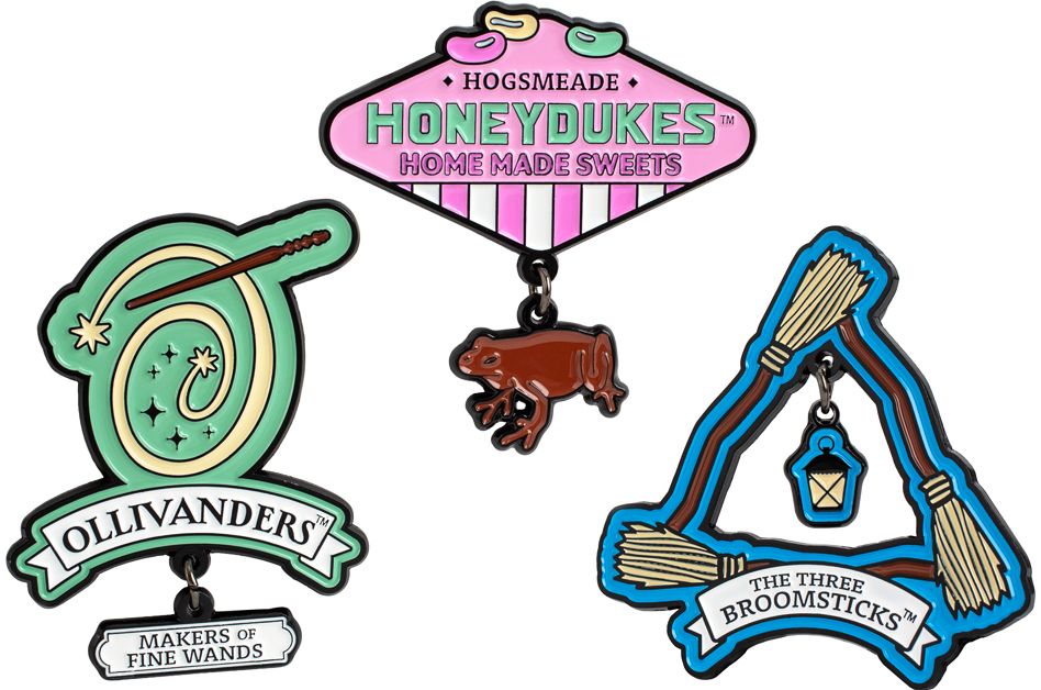 Harry Potter Locations Charm Badges