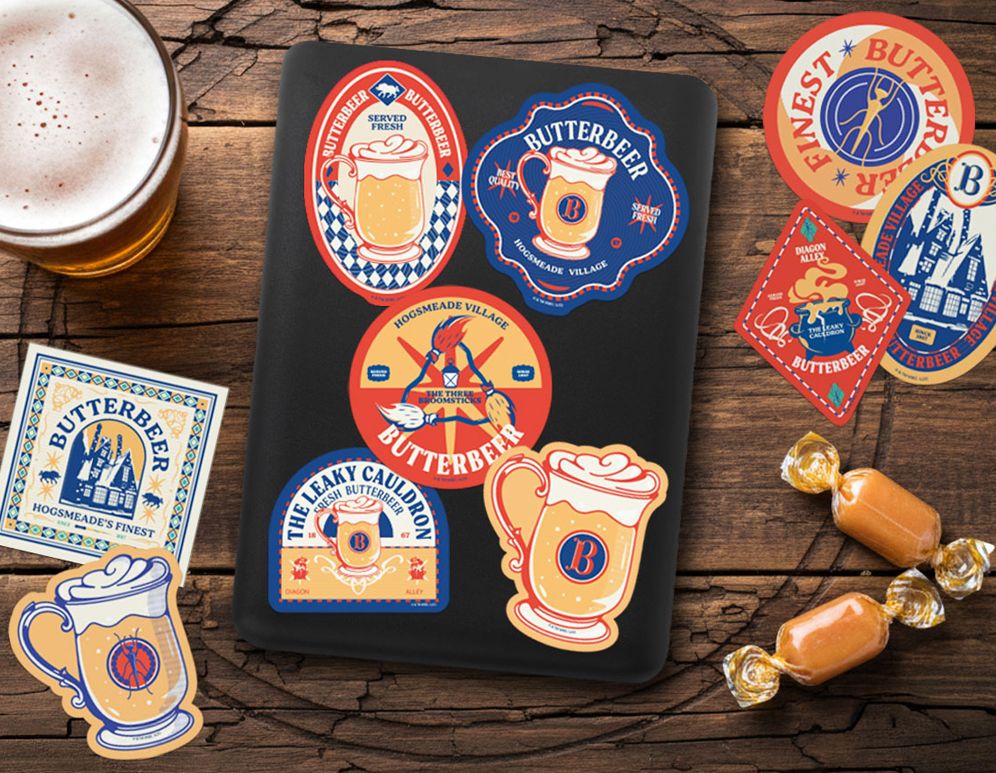 Harry Potter Fresh Butterbeer Decals (10)