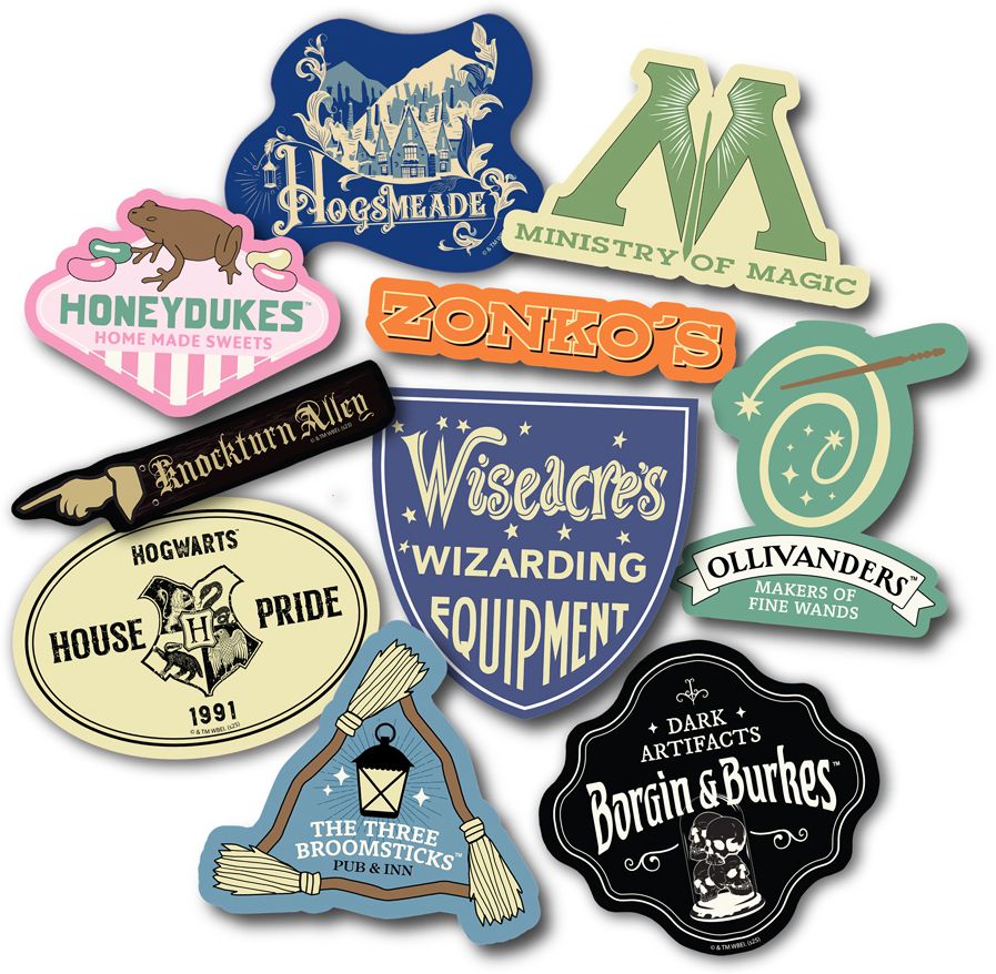 Harry Potter Locations Decal Pack (10)