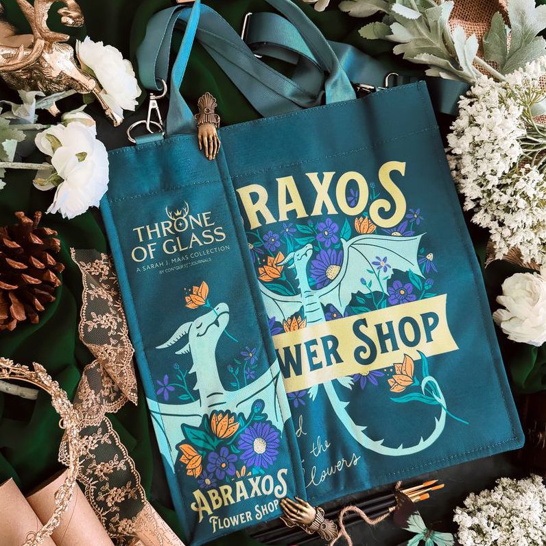 Abraxos Flower Shop Book Bag