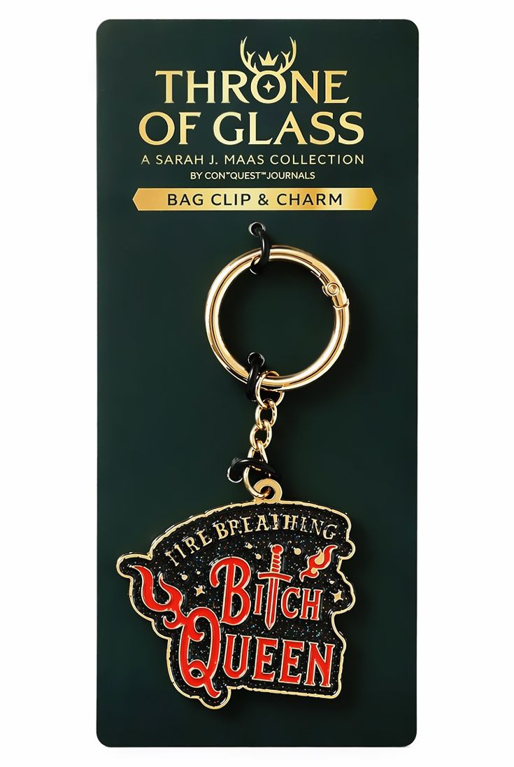 Throne of Glass Bag Charm