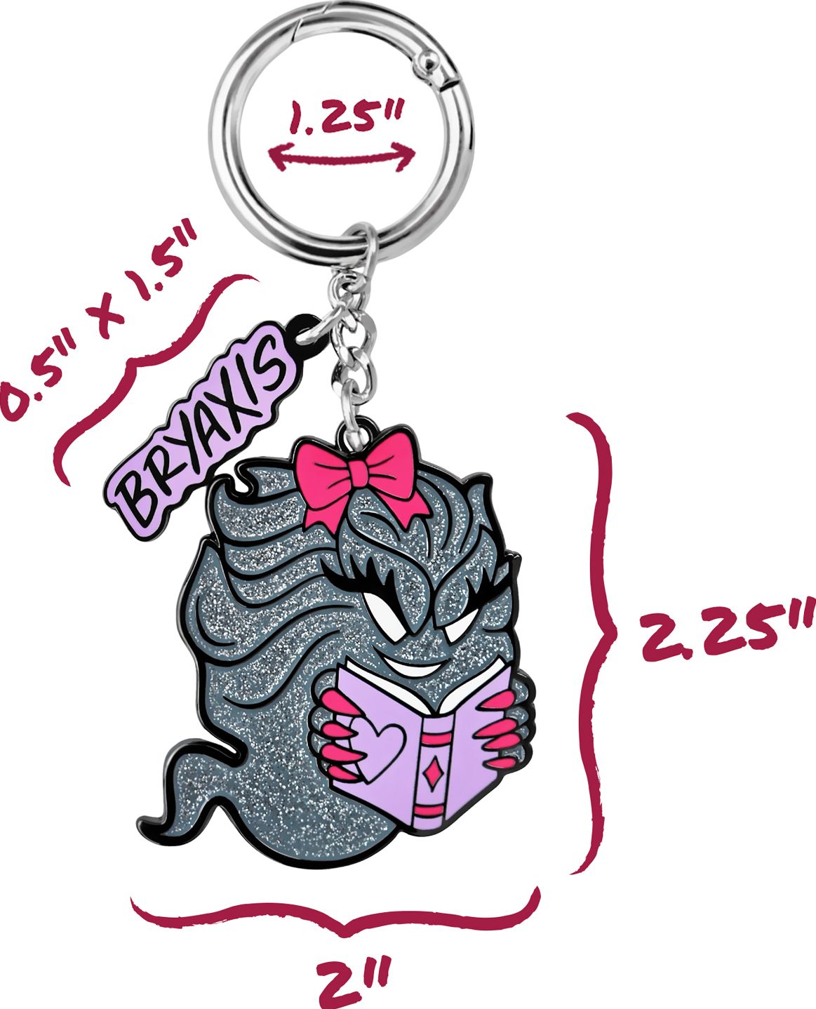 A Court of Thorns and Roses, Bryaxis Girlie Bag Charm (BN Exclusive)