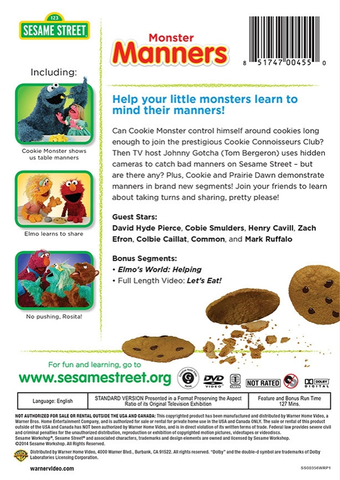 Sesame Street: Monster Manners