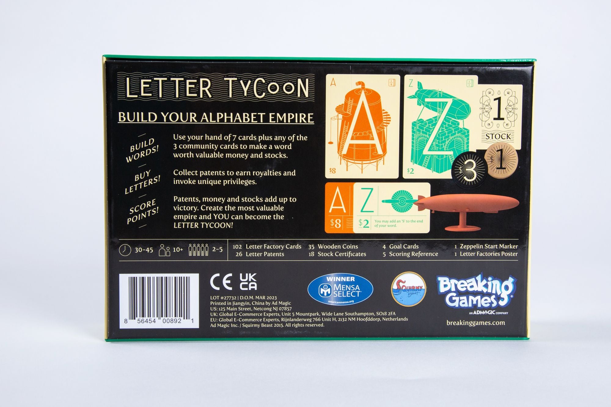 Breaking Game - Letter Tycoon