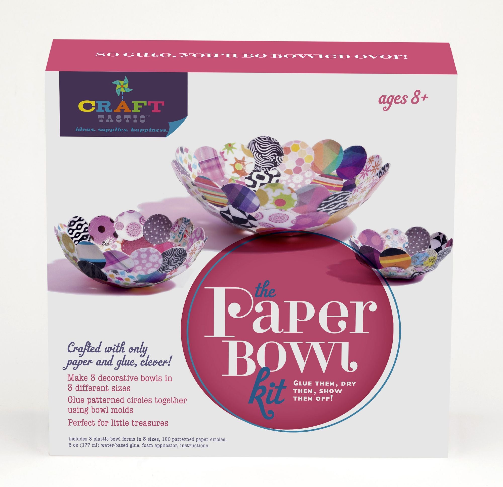 Craft-tastic Paper Bowls Kit