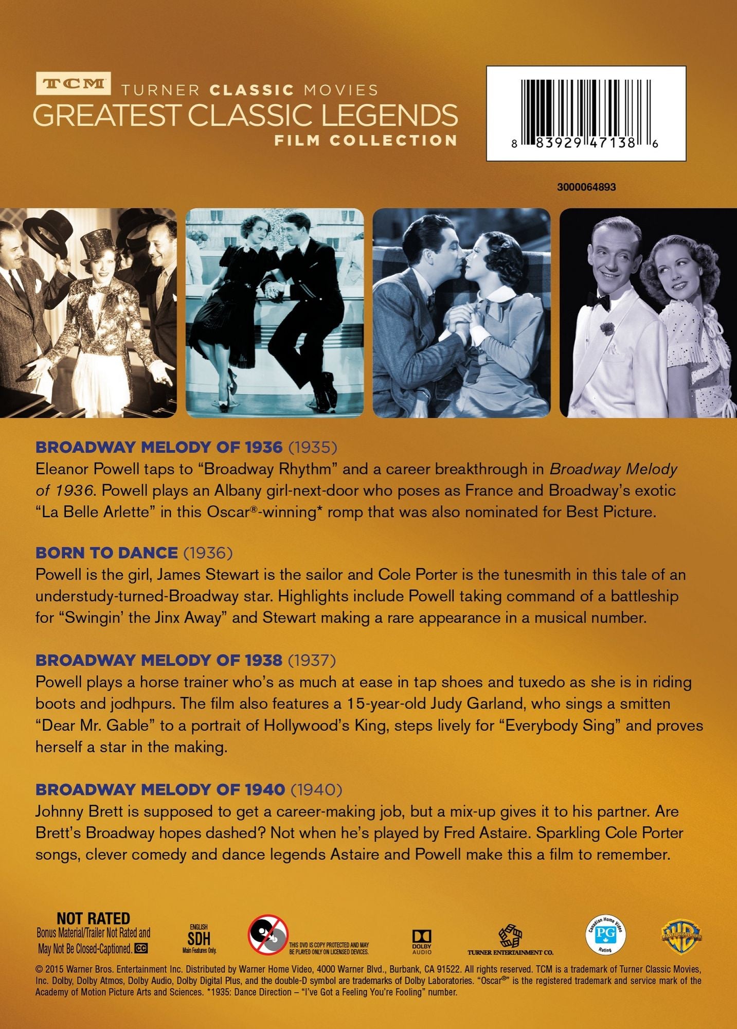 TCM Greatest Classic Legends: Eleanor Powell