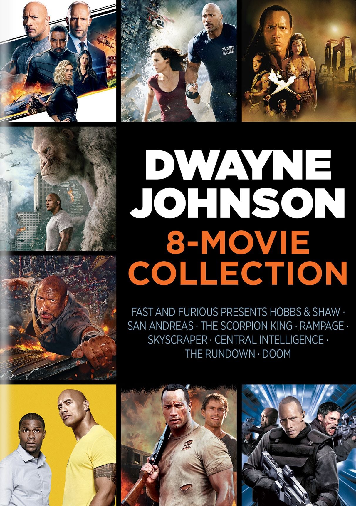 Dwayne Johnson 8-Movie Collection