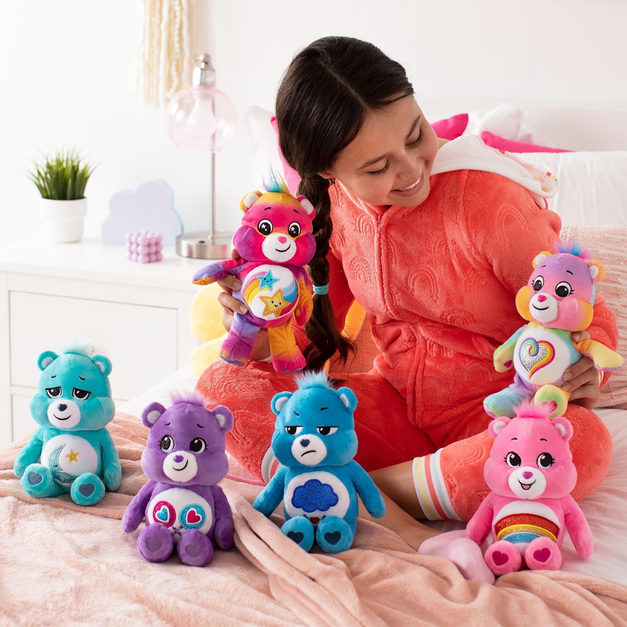 Care Bears Basic Bean Plush Glitter Wave 2